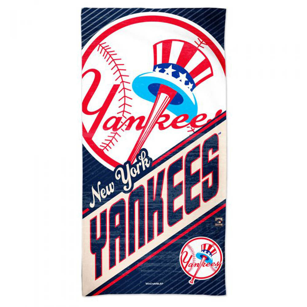 NEW YORK YANKEES(MLB) - COOPERSTOWN SPECTRA BEACH TOWEL